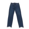 Jeans Skinny By Ann Taylor In Blue Denim, Size:2 Fashion