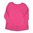 Top Ls Basic By Isaac Mizrahi Live Qvc In Pink, Size:1X Online now