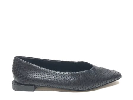 Shoes Flats By Saks Fifth Avenue In Black, Size: 8 on Sale