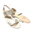 Sandals Heels Block By Cole-haan In Gold, Size: 8 Cheap