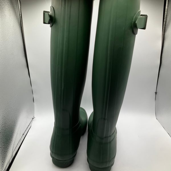 Boots Rain By Hunter In Green, Size: 9 Supply