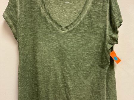 Top Short Sleeve By Ana In Green, Size: L Discount