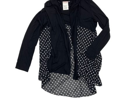 Cardigan By Kim & Cami In Black, Size:L Online Hot Sale