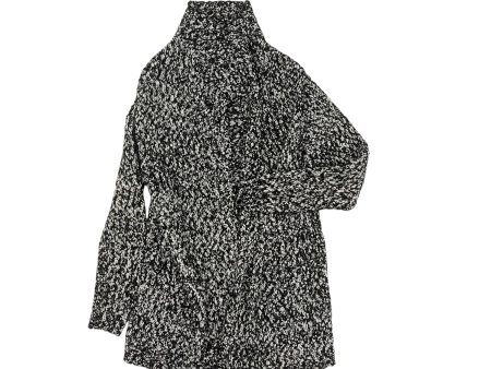 Cardigan By Clothes Mentor In Black & White, Size:M Sale