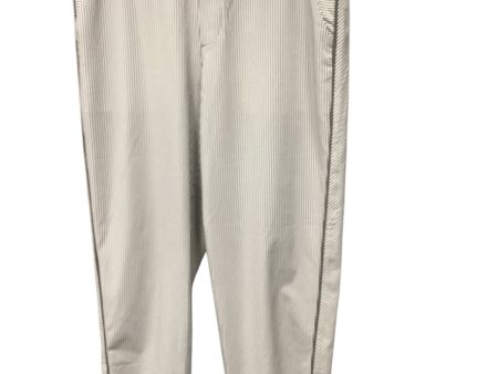 Athletic Pants By Athleta In Striped Pattern, Size: 6 Online now