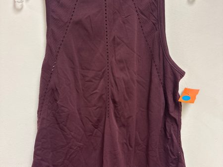 Athletic Tank Top By Athleta In Purple, Size: S Online Hot Sale