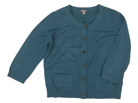 Cardigan By J. Jill In Blue, Size:S Online now