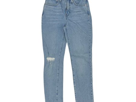 Jeans Straight By Madewell In Blue Denim, Size:2 Online now