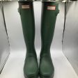 Boots Rain By Hunter In Green, Size: 9 Supply