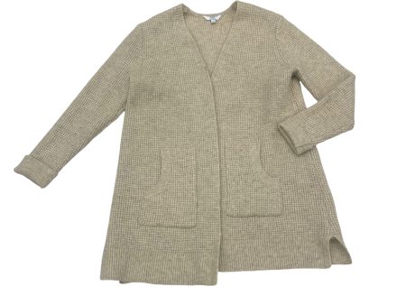 Sweater Cardigan By Time And Tru In Tan, Size:L Online now