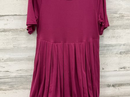 Dress Casual Midi By Clothes Mentor In Purple, Size: M Hot on Sale