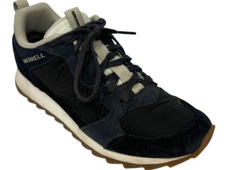 Alpine Sneaker Shoes Athletic By Merrell In Black, Size: 6.5 Fashion