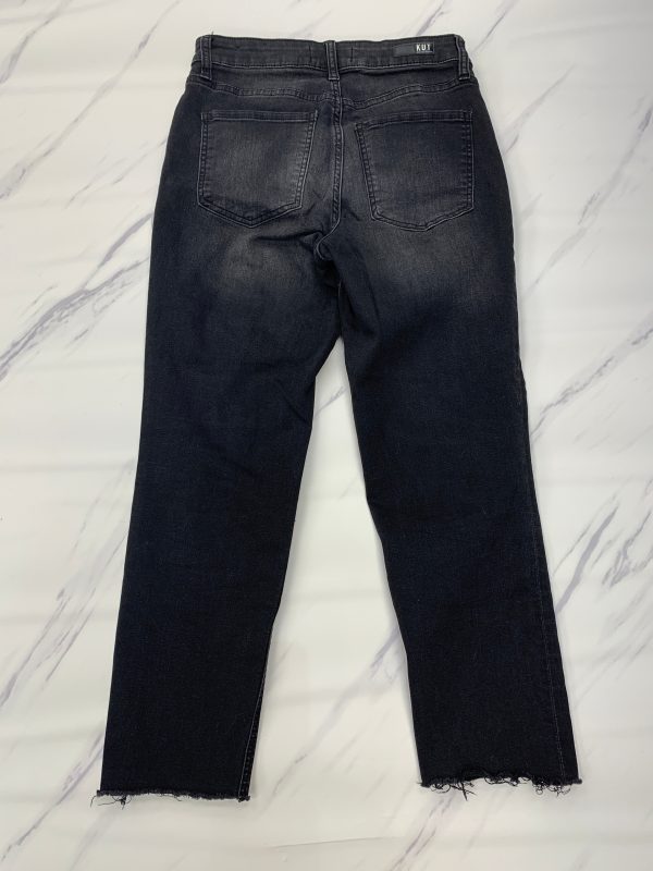 Black Jeans Cropped Kut, Size 4 Discount