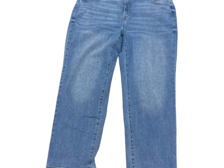 BLUE DENIM JEANS STRAIGHT by NINE WEST APPAREL Size:20 For Cheap