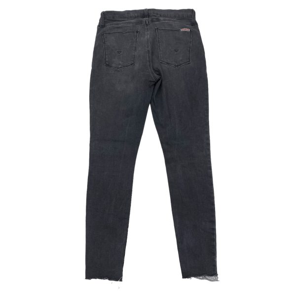 BLACK DENIM HUDSON JEANS SKINNY, Size 6 For Cheap