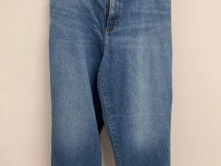 Jeans Straight By Universal Thread In Blue Denim, Size: 20 Online Hot Sale