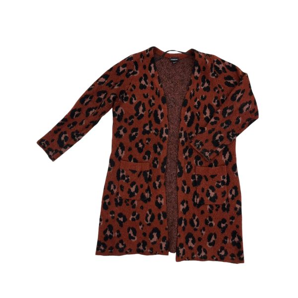 Sweater Cardigan By Torrid In Animal Print, Size:M Online Sale