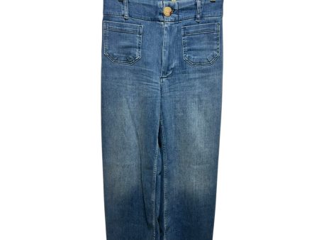 Jeans Wide Leg By Maeve In Blue Denim, Size: 0 Online