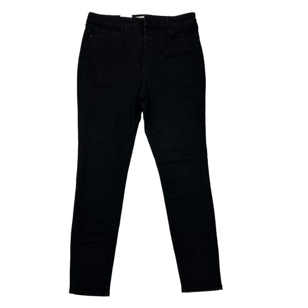 BLACK JEANS SKINNY by SANCTUARY Size:14 Online now