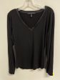 Top Long Sleeve By White House Black Market In Black, Size: L Online Hot Sale