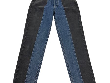 BLUE DENIM PACSUN JEANS STRAIGHT, Size 4 Online Sale