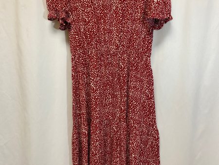 Dress Casual Maxi By Cmf In Red, Size: Xl Hot on Sale