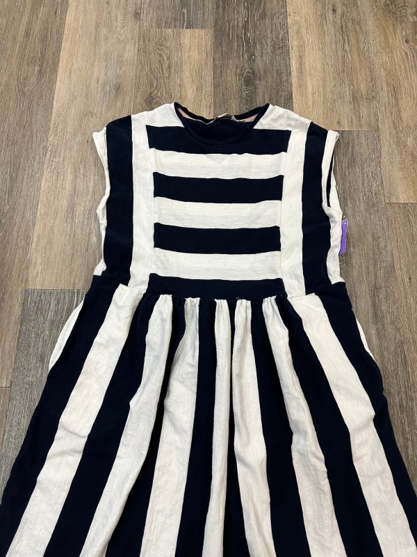 Dress Casual Midi By Boden In Striped Pattern, Size: 2 For Discount