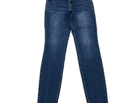 BLUE DENIM JEANS SKINNY by MAURICES Size:6 Discount