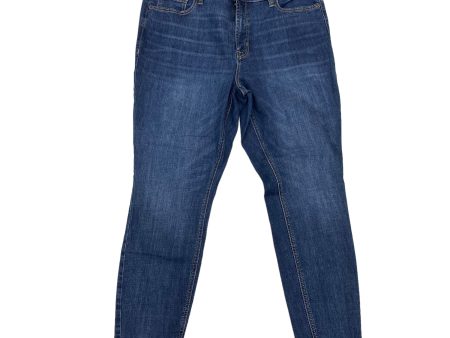 BLUE DENIM JEANS SKINNY by OLD NAVY Size:14 Online Sale