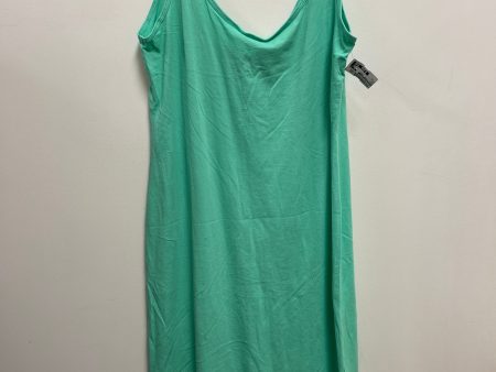 Dress Casual Maxi By Electric & Rose In Green, Size: Xl Hot on Sale