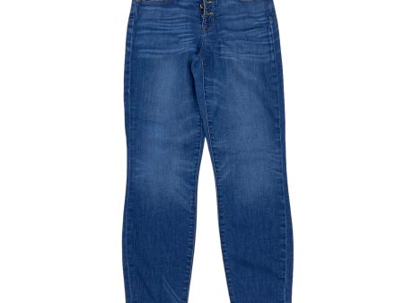 BLUE DENIM JEANS SKINNY by J. CREW Size:6 For Cheap