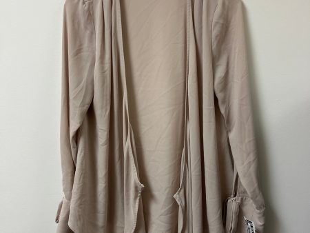 Sweater Cardigan By Trouve In Tan, Size: S Online Sale