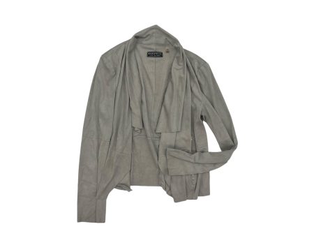 Cardigan By Clothes Mentor In Grey, Size:M For Discount