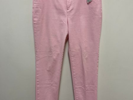 Jeans Straight By Talbots In Pink, Size: 14 on Sale