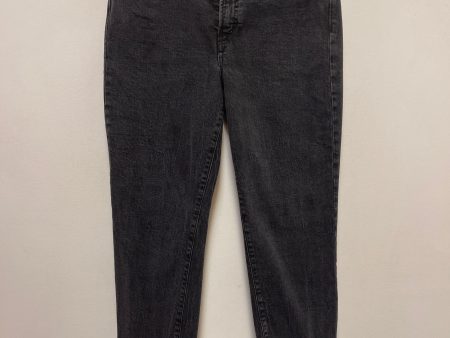 Jeans Straight By Old Navy In Grey Denim, Size: 8 on Sale