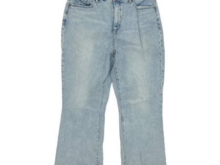 BLUE DENIM JEANS BOYFRIEND by LOFT Size:10 Discount