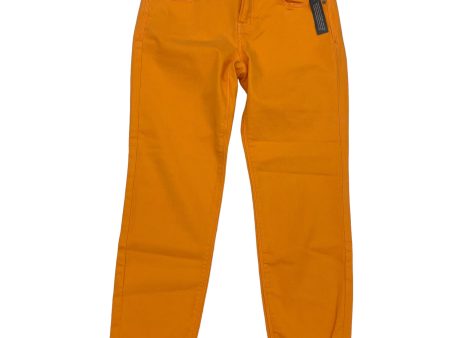 ORANGE JEANS SKINNY by STYLUS Size:10 For Discount