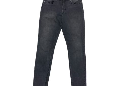 BLACK DENIM HUDSON JEANS SKINNY, Size 6 For Cheap