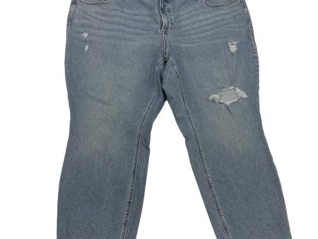 BLUE DENIM JEANS SKINNY by OLD NAVY Size:26 Hot on Sale