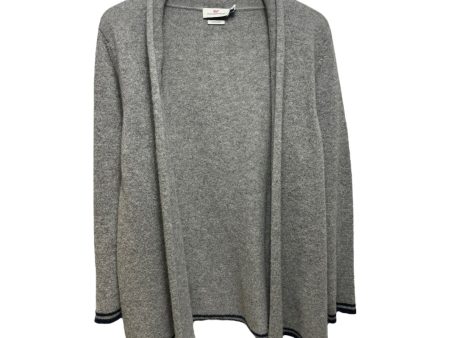 Sweater Cardigan Cashmere By Vineyard Vines In Grey, Size: Xs Fashion