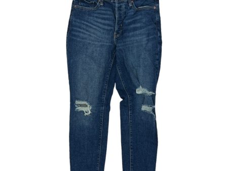 BLUE DENIM JEANS STRAIGHT by OLD NAVY Size:8 Supply