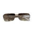 Sunglasses Luxury Designer By Gucci In Bronze Fashion