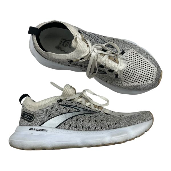 Shoes Athletic By Brooks In Grey, Size:9 Cheap