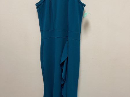 Blue Dress Casual Maxi Clothes Mentor, Size S Supply