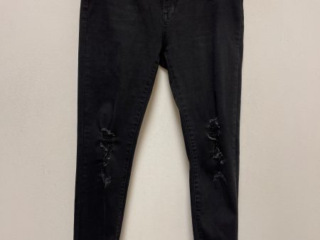 Black Denim Jeans Skinny Elan, Size 8 Discount