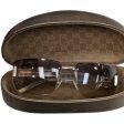 Sunglasses Luxury Designer By Gucci In Bronze Fashion