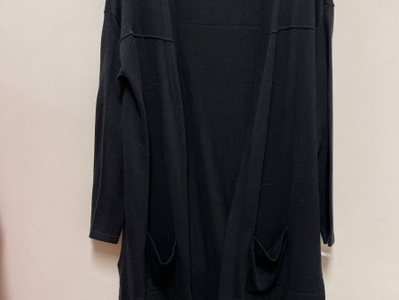 Sweater Cardigan By Style And Company In Black, Size: M Online Sale